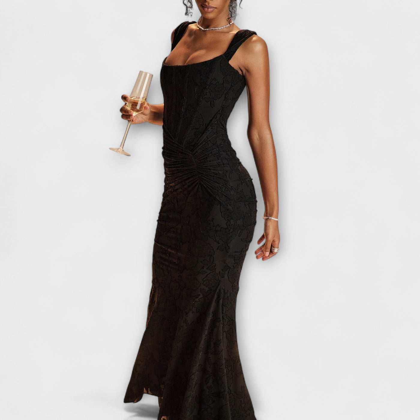 Rowenae | Elegant Long Dress