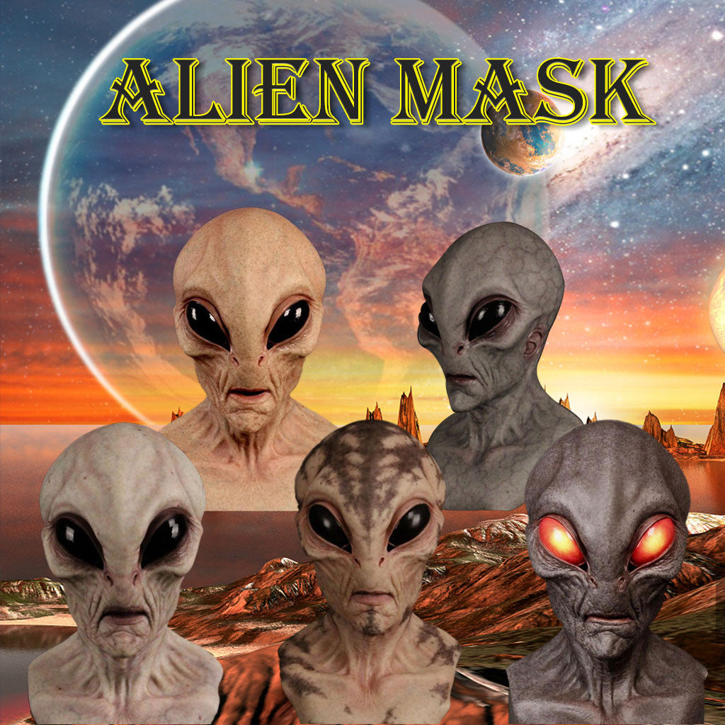 VortexMorph™ Alien Mask — Command Every Crowd with Jaw-Dropping, All-Night Realism and Comfort
