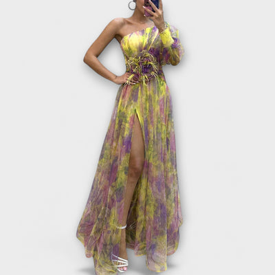 Aurora | One‑Shoulder Elegance Maxi
