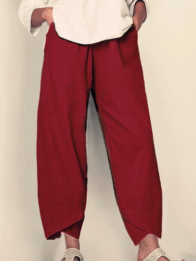 Judith | Elegant Comfort Trousers with Side Pockets