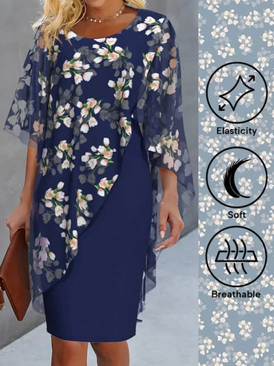 Avencea | Summer Dress in Knee-Length