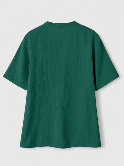 Selena | Elegant V-Neck Blouse