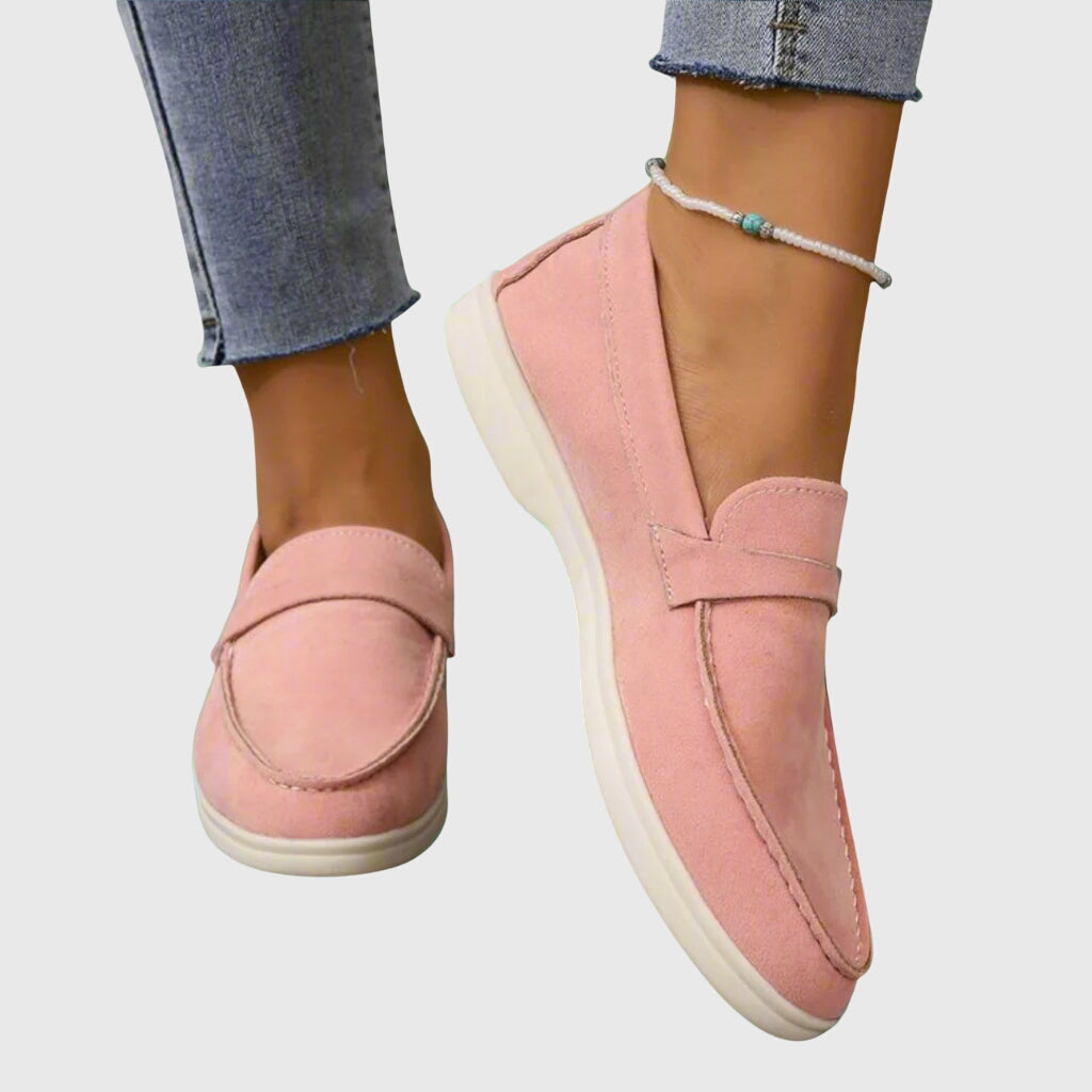 Molly | Elegant Suede Loafers