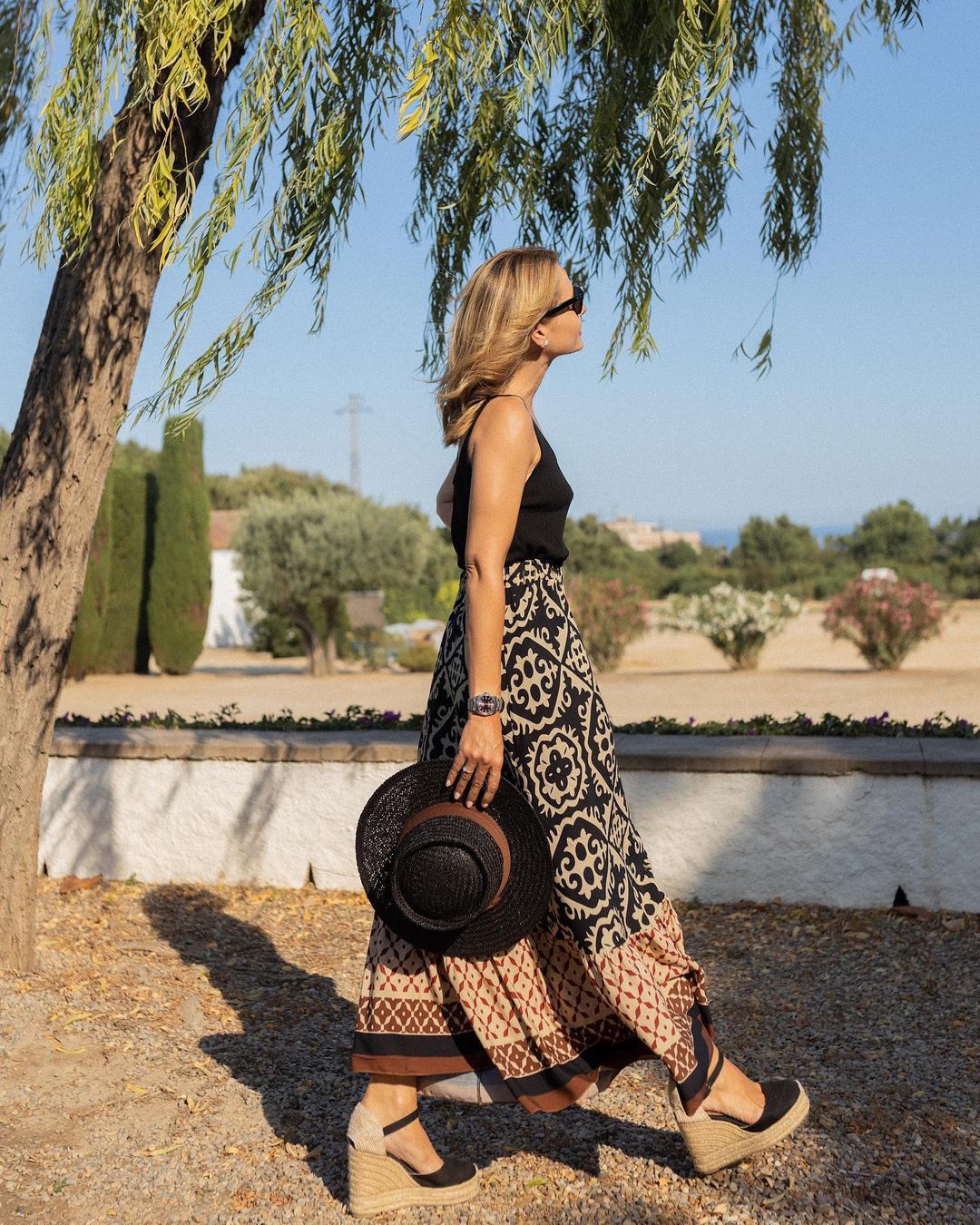 Avencea | Boho Style Long Skirt