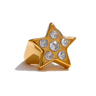 Starlight Gold Ring