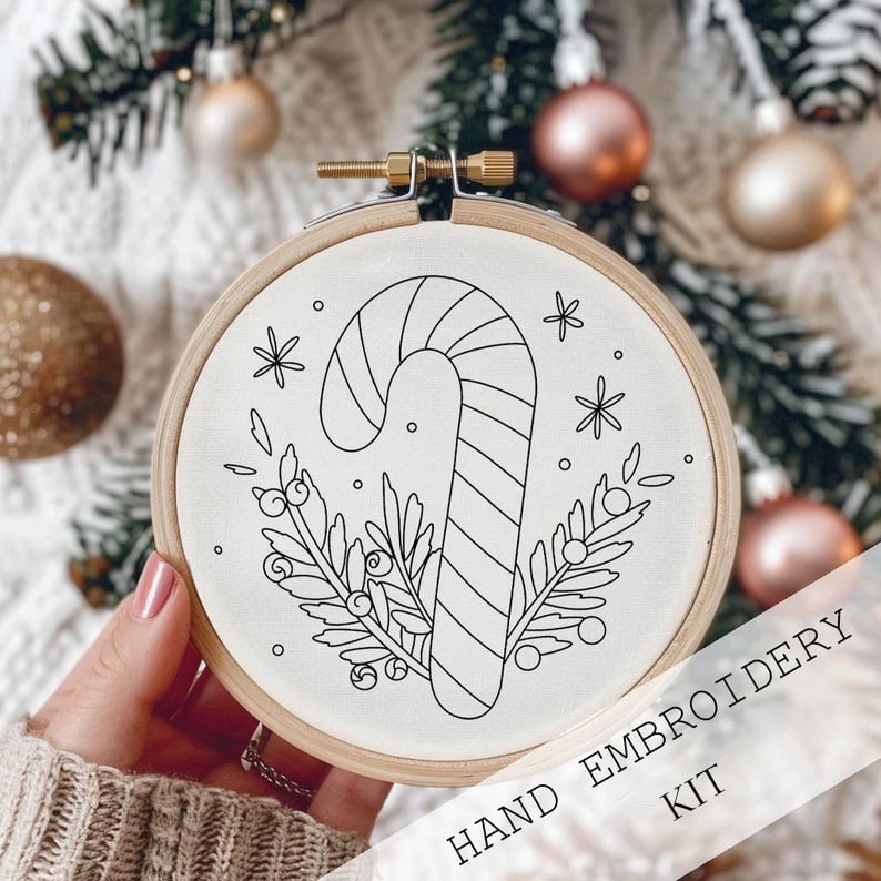 FrostVale™ Embroidery Kit — Transform Quiet Moments into Heartwarming Holiday Magic