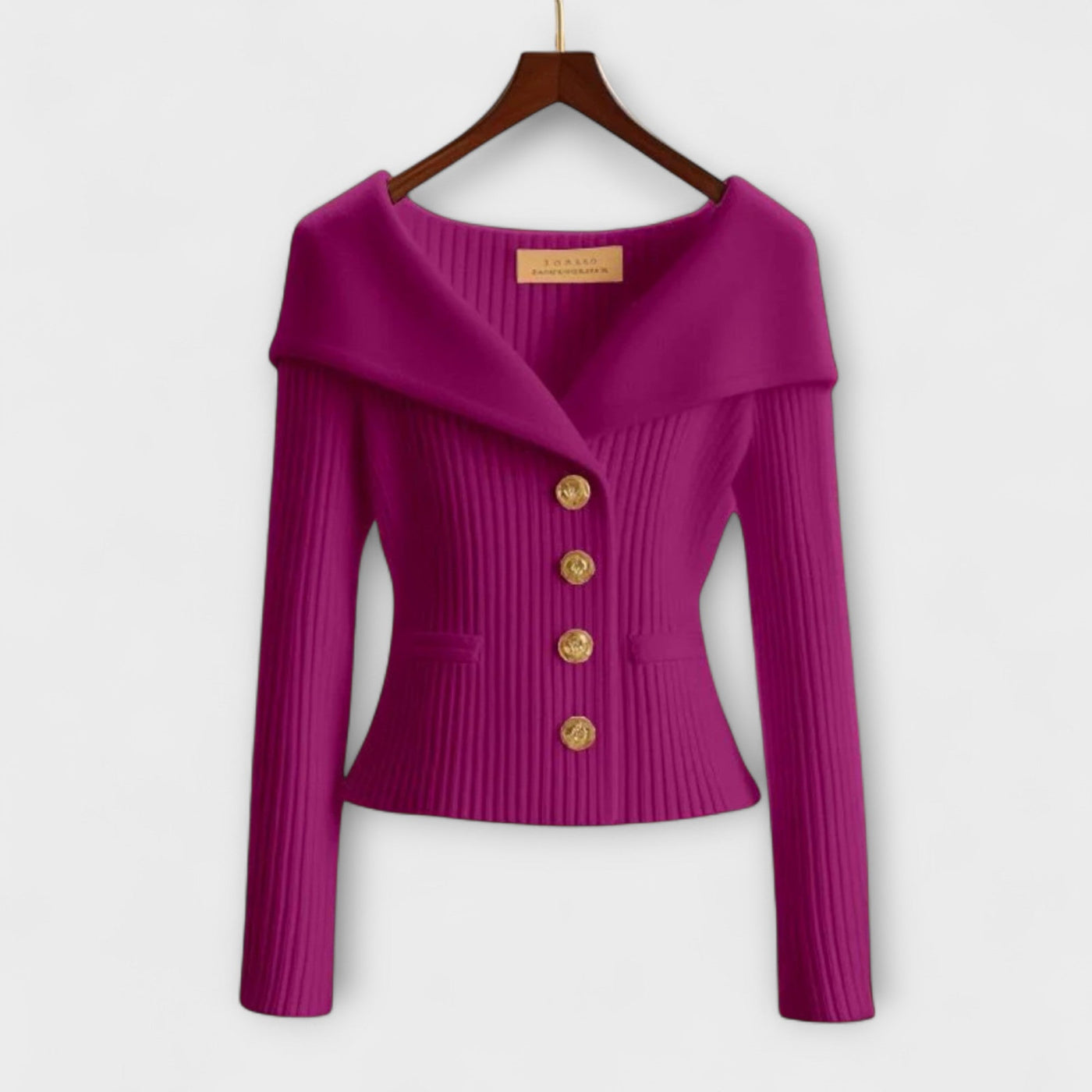 Renée – Ribbed Knit Jacket