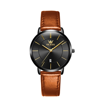 Finn | Cruise Leather Date Watch