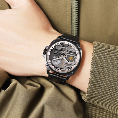 Harry Melbourne® - Quartz Leather Men's Watch