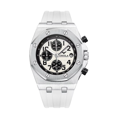 Andrei | Octagonal Bezel Chronograph Watch