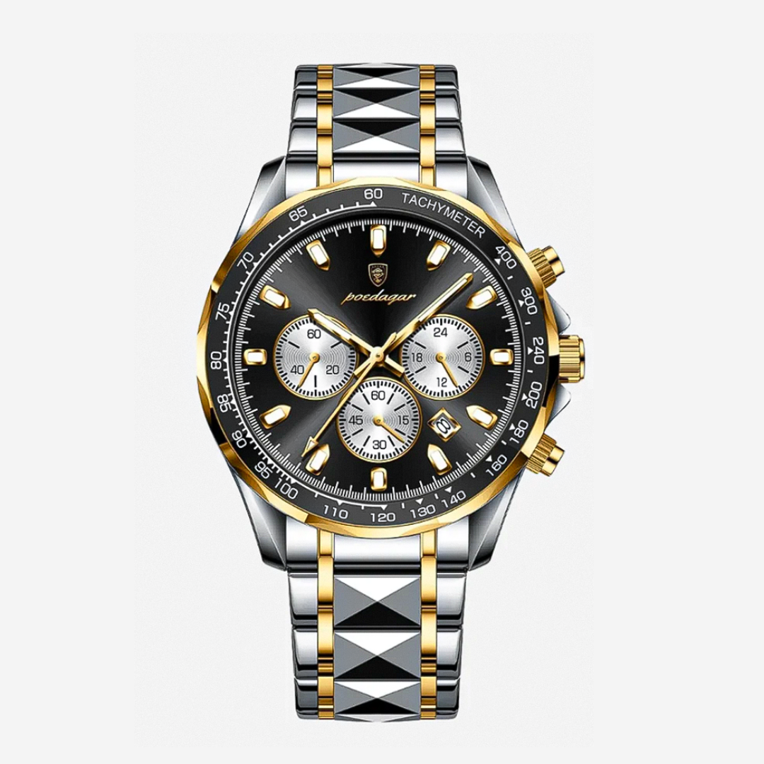 Zane | Sleek Sports Dial Statement Chrono Watch