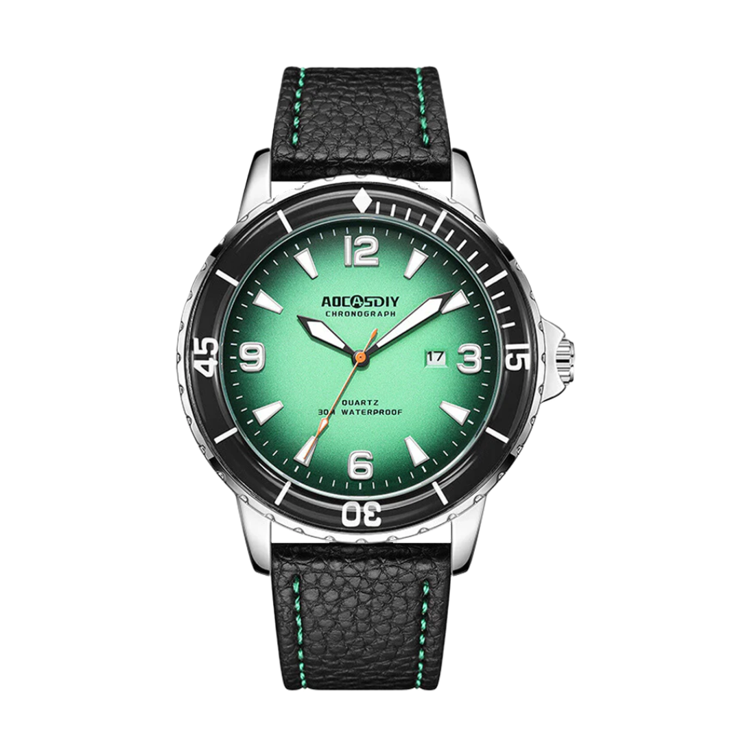Jeferson | Rugged Men’s Leather Watch