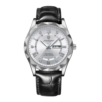 Levi | Men's Quartz Watch with Date and Day Display | 41mm