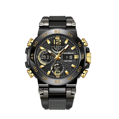 Nate | Men's Dual Display Digital Military Quartzwatch