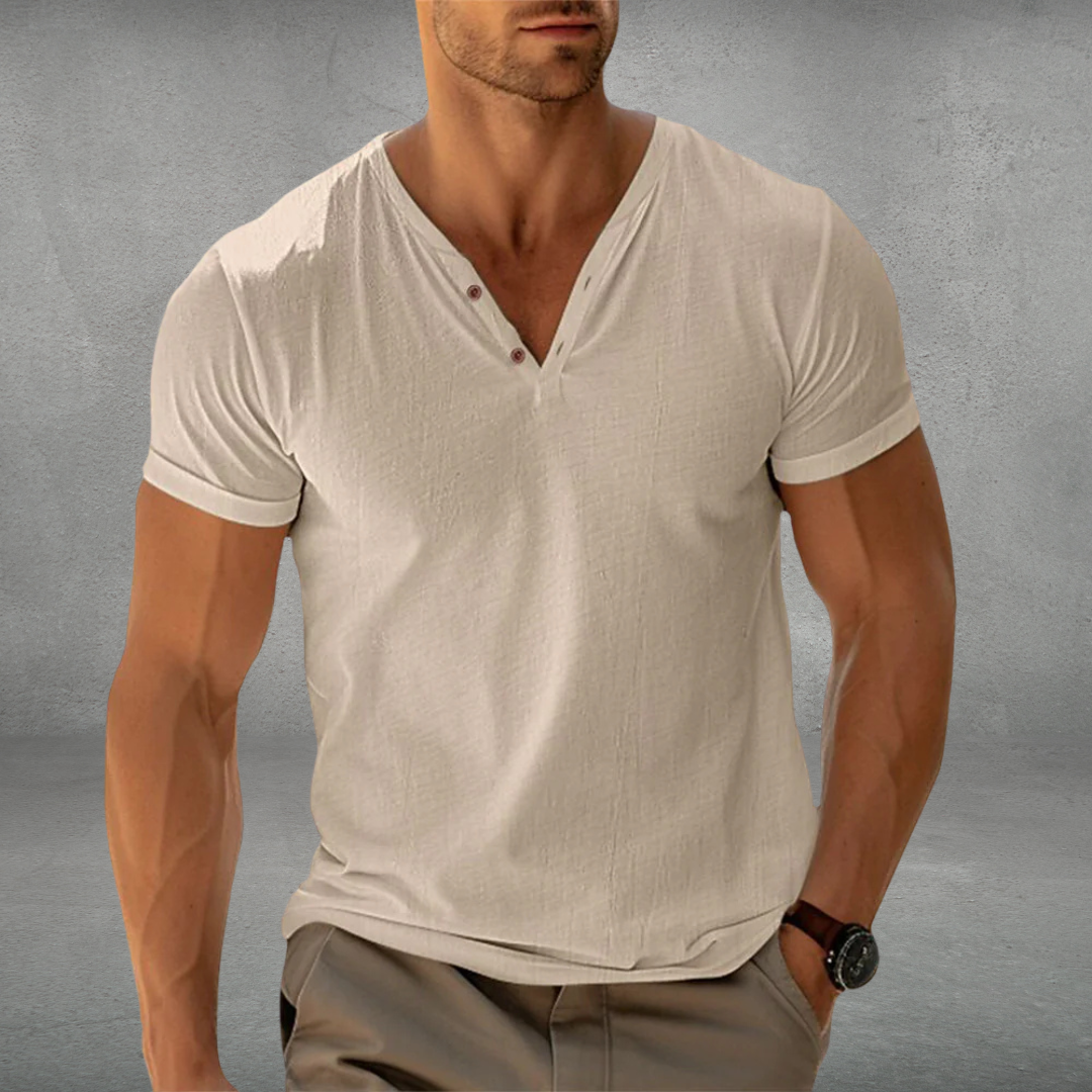 Ethan | Casual V-Neck Tee