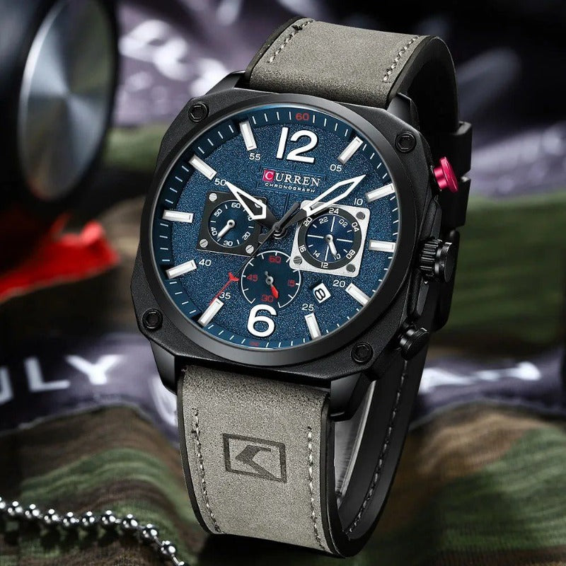 Harry Melbourne® - Excellent Business Leather Quartz Watch