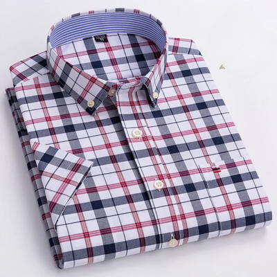 Monteluro – Men’s Heritage Check & Stripe Shirt