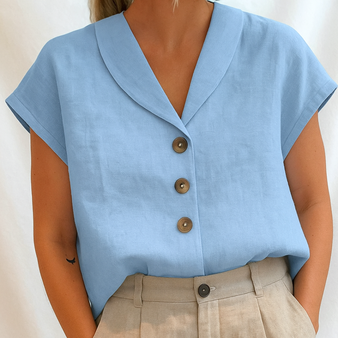 Lois™ - ELEGANT PLAIN BLOUSE