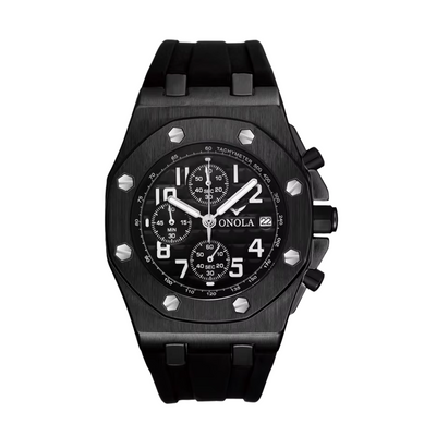 Andrei | Octagonal Bezel Chronograph Watch