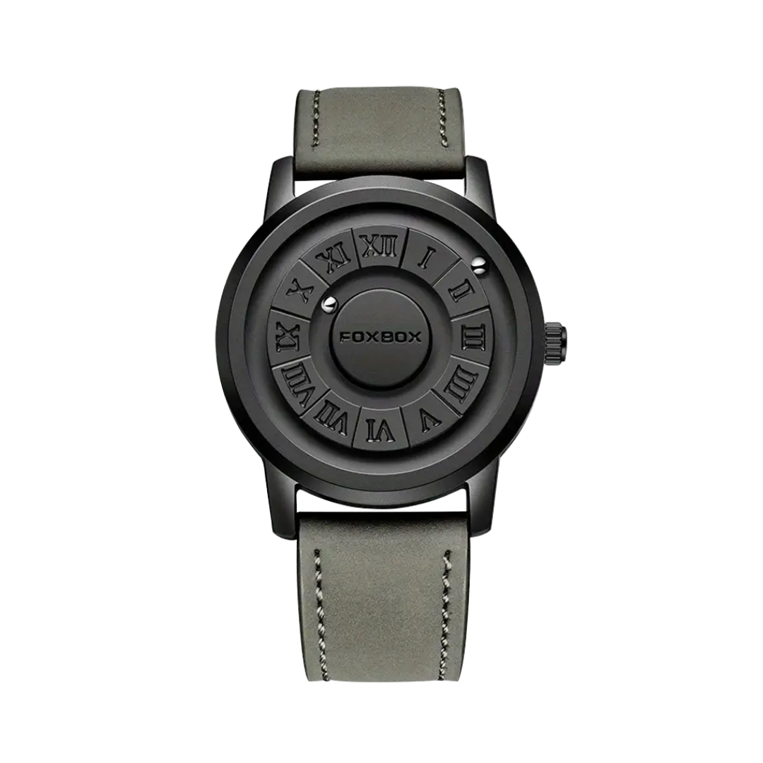 Max | Men's Stylish Black Dial Casual Wristwatch