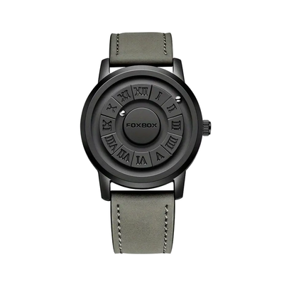 Max | Men's Stylish Black Dial Casual Wristwatch