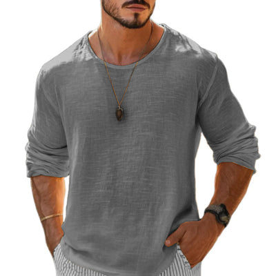 Carter™ - Linen Loose Long Sleeve Shirt