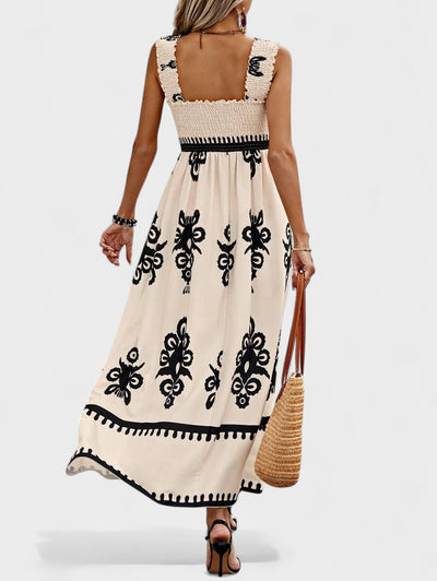 Liora | Smocked Bodice Maxi Dress