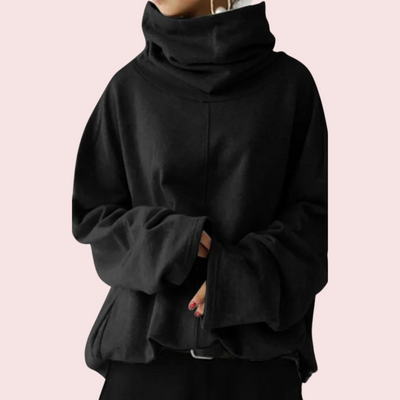 Avencea | Oversized Cozy Sweater with Cowl Neck