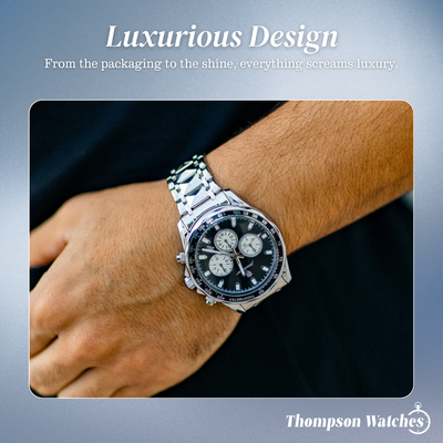 Zane | Sleek Sports Dial Statement Chrono Watch