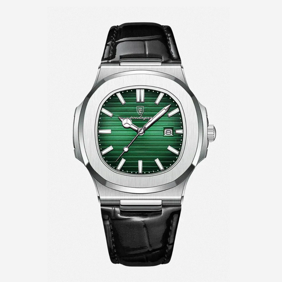 Elias | Sleek Dial Paired with a Classic Leather