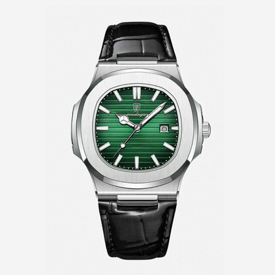 Elias | Sleek Dial Paired with a Classic Leather