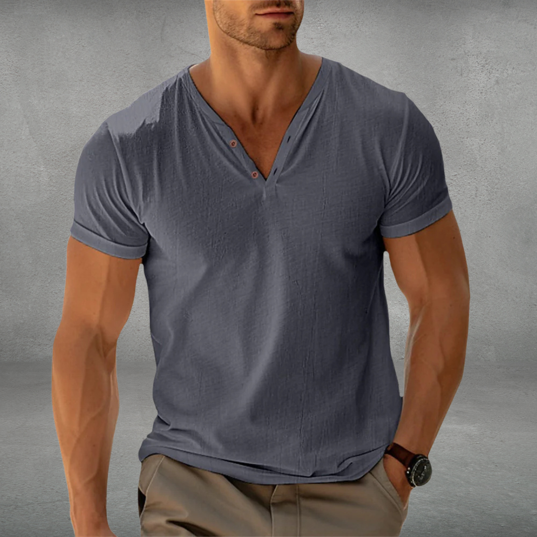 Ethan | Casual V-Neck Tee