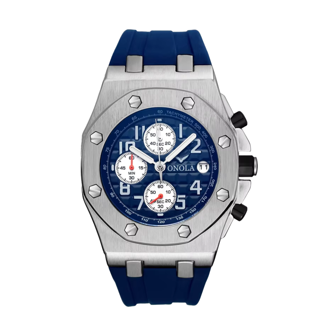 Andrei | Octagonal Bezel Chronograph Watch