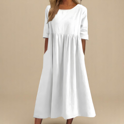 Shelli | Flattering Cotton Dress