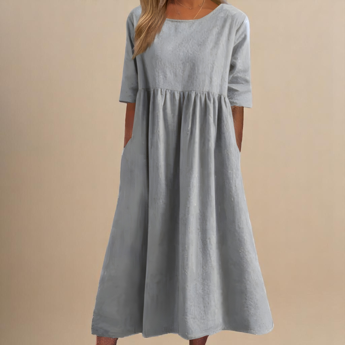 Eliza | Elegant Loose-Fit Maxi Dress