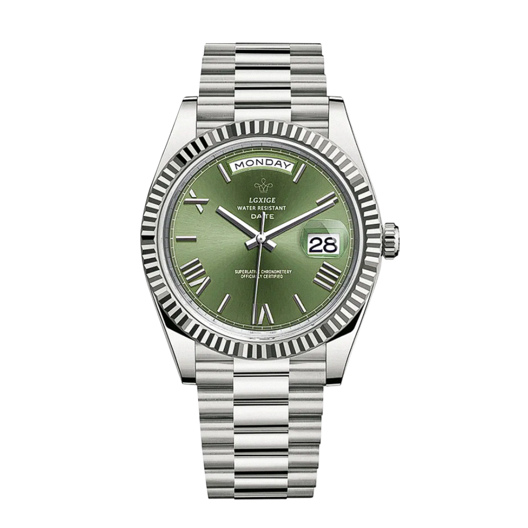 Frederick | Sharp Lines and Classic Day-Date Styling Watch