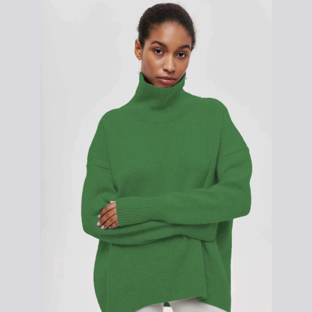 Avery | Classic Cozy Turtleneck Sweater