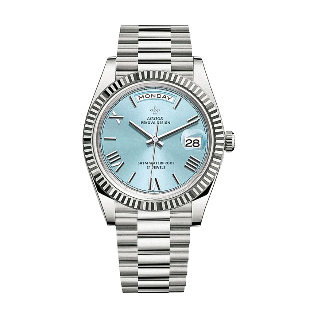 Frederick | Sharp Lines and Classic Day-Date Styling Watch