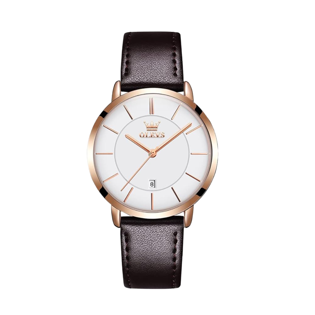 Finn | Cruise Leather Date Watch
