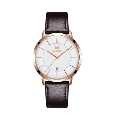 Finn | Cruise Leather Date Watch