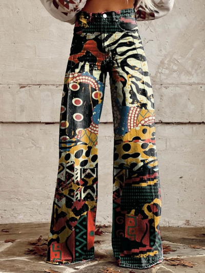 Leona | Tribal Art Statement Pants