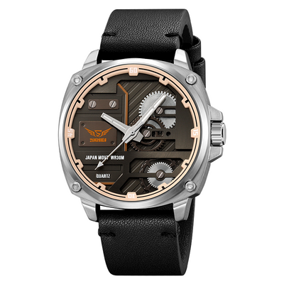 Quartz Leather Men's Watch™