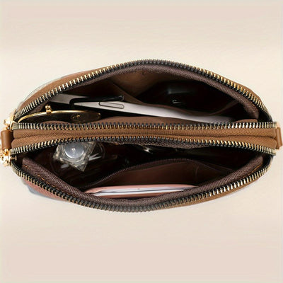 Luna | Mini Crossbody Bag in Patchwork Design