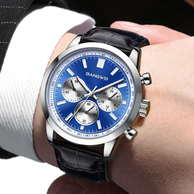 Casual Sport Military Business Leather Quartz Watch™