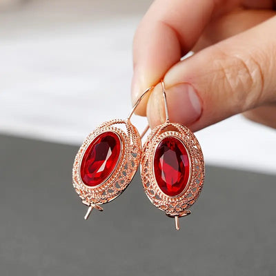 Talessia Rougefort Earrings | Rose Gold 14k