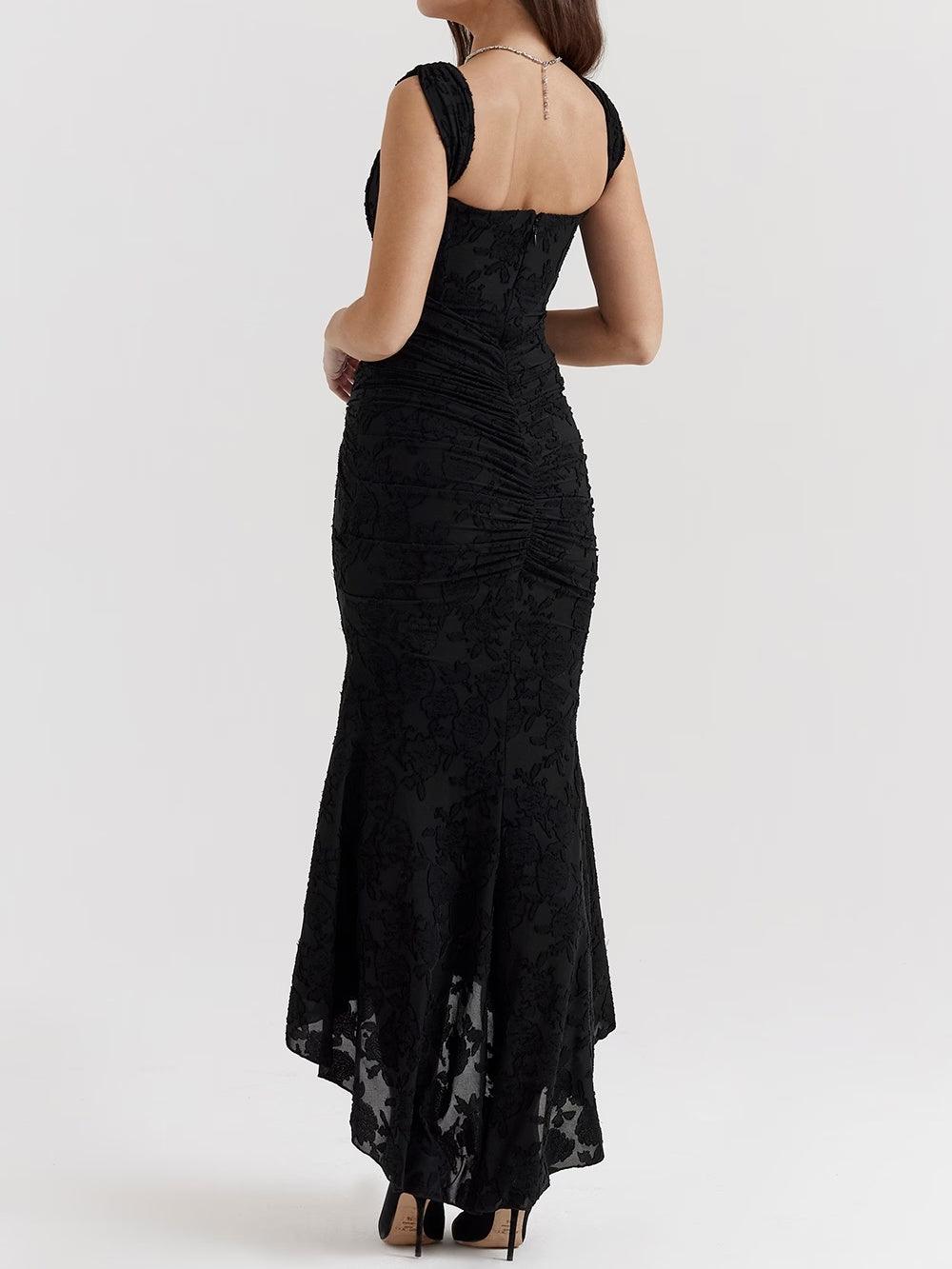 Cesca - Bell floral maxi dress