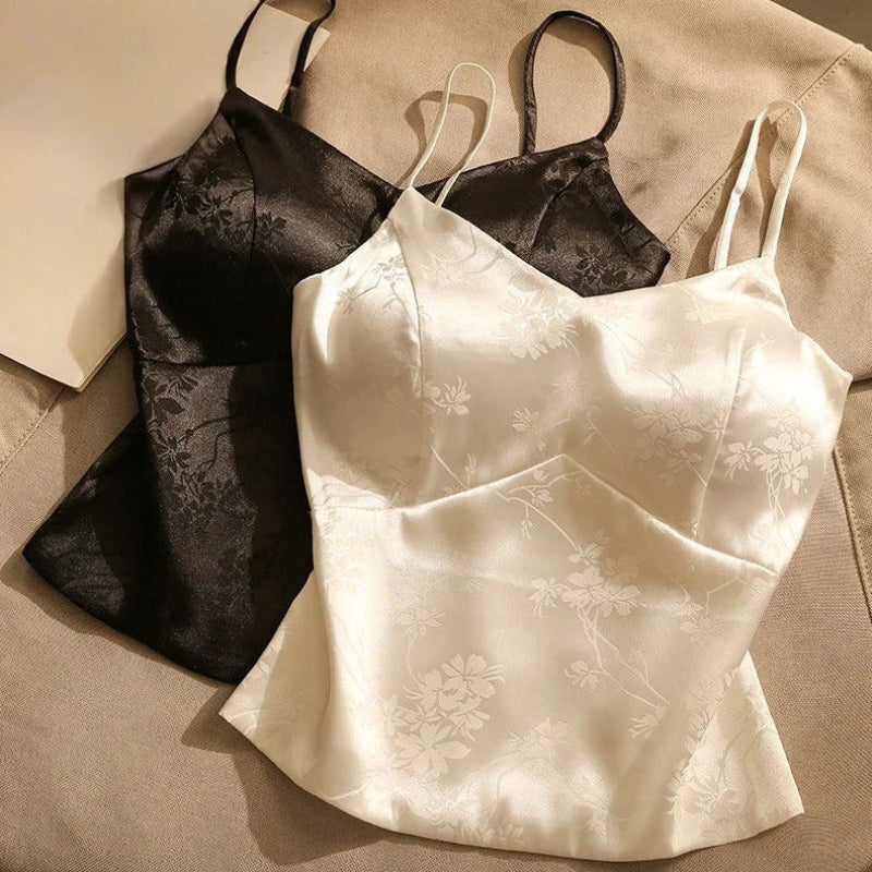 MARIA™ SILK SATIN TOP