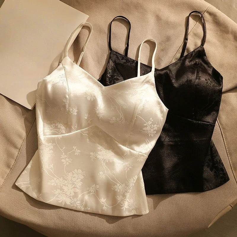 MARIA™ SILK SATIN TOP