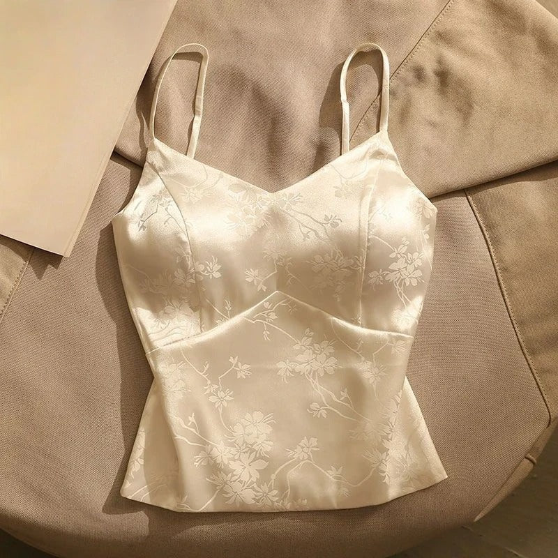 MARIA™ SILK SATIN TOP