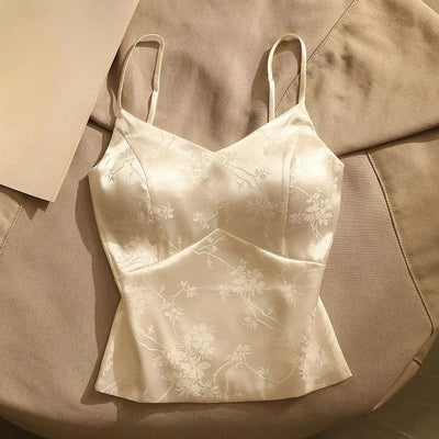 MARIA™ SILK SATIN TOP